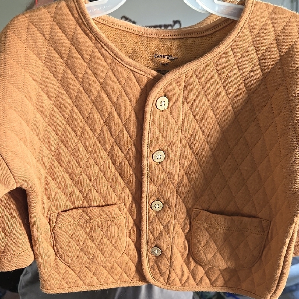 George Orange Blazer Jacket
